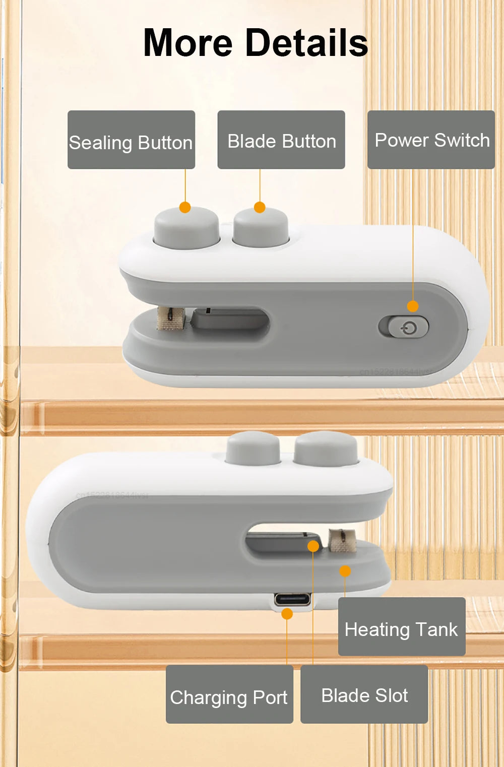 Mini Handheld Heat Bag Sealer