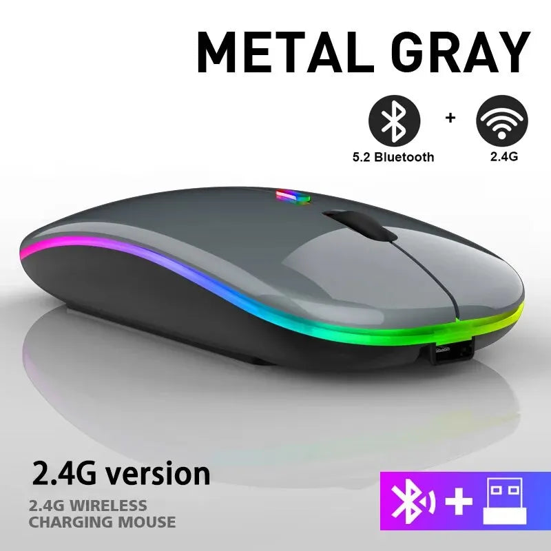 Bluetooth Wireless LED Mouse