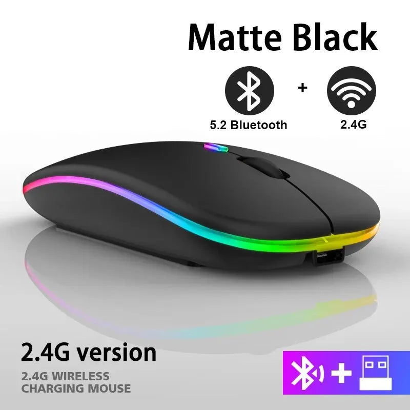 Bluetooth Wireless LED Mouse