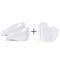 Unisex 5CM Height Boosting Silicone Gel Socks with Arch Support and Heel Cushion