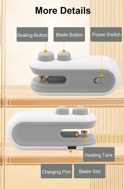 Mini Handheld Heat Bag Sealer