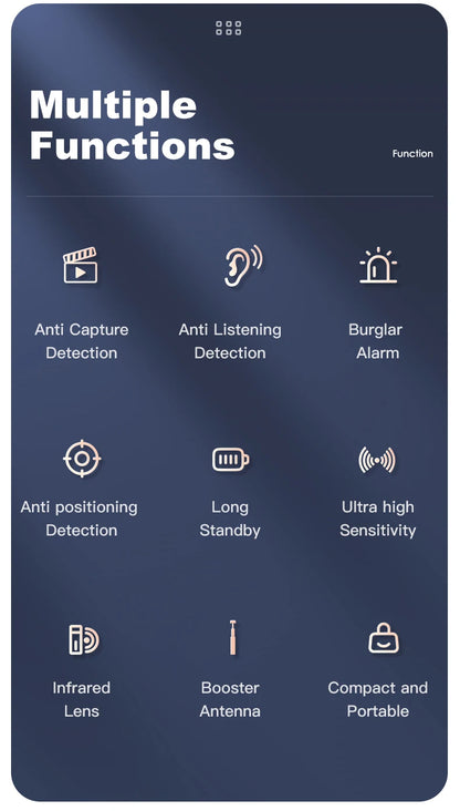 Hidden camera detector