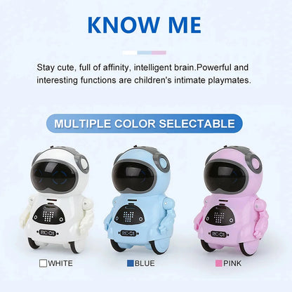 Emo Pocket Robot: AI Interactive Talking Mini Robot
