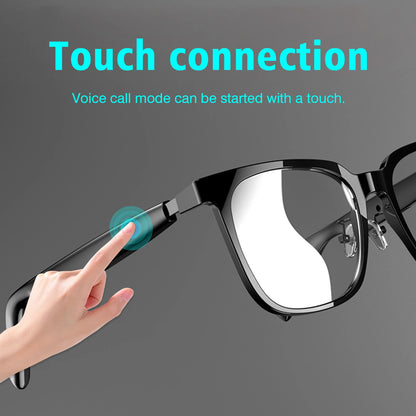 Wireless Smart Translation Glasses with Music & Calling — Works with Android & iOS
