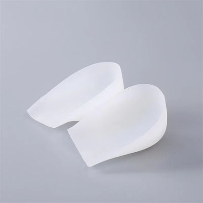 Unisex 5CM Height Boosting Silicone Gel Socks with Arch Support and Heel Cushion