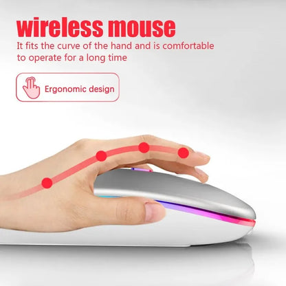 Bluetooth Wireless LED Mouse